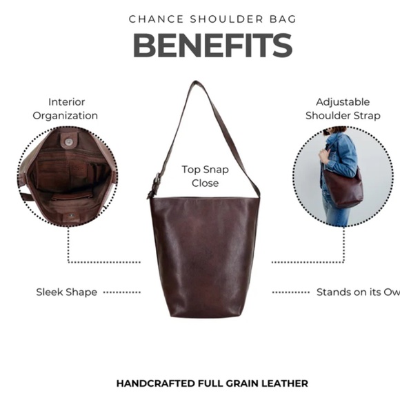 latico Chance Leather Bucket Bag - Picture 3 of 9